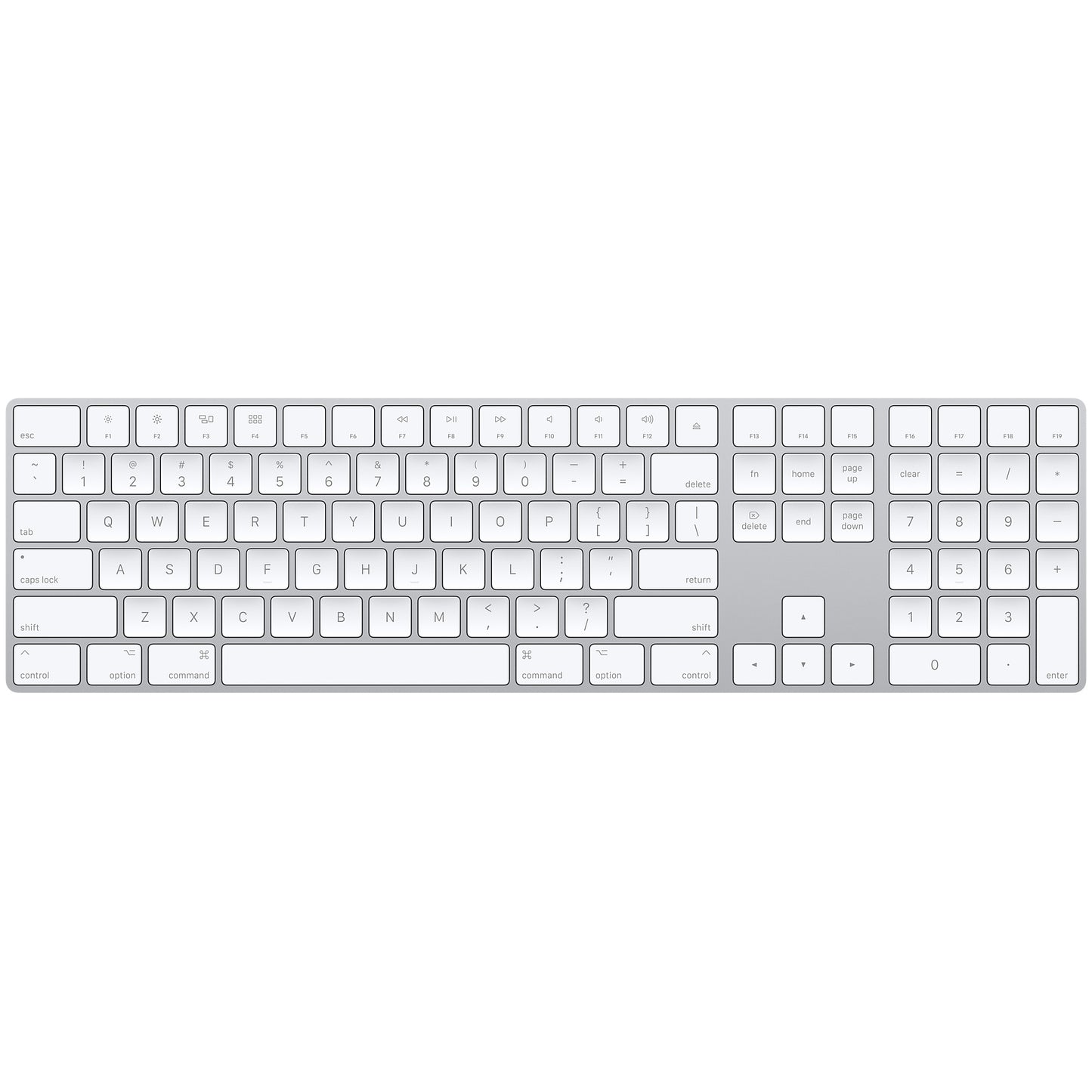Magic Keyboard s číselnou klávesnicou – slovenská