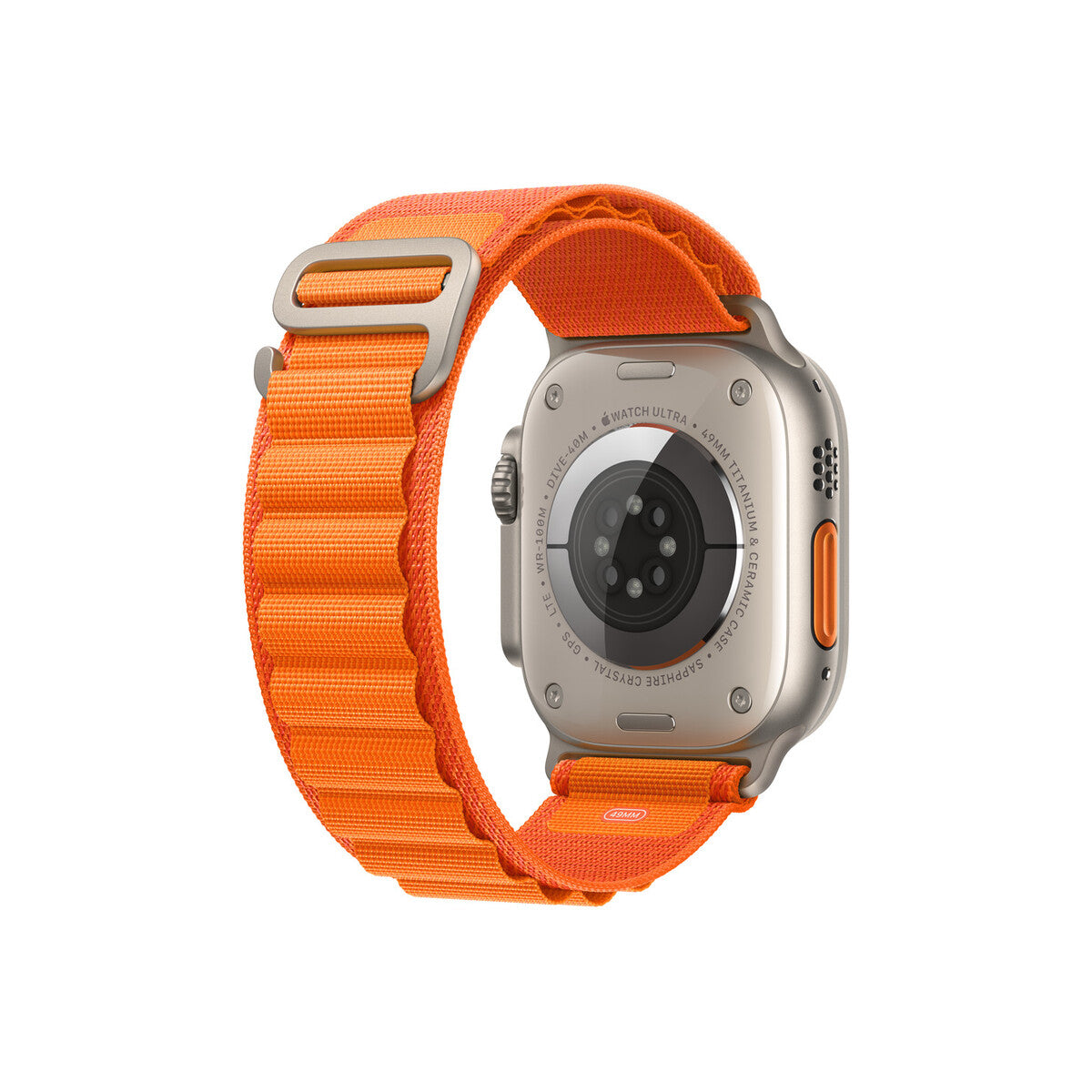 Apple 49mm Orange Alpine Loop - Small