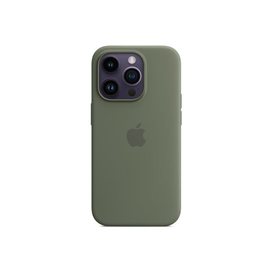 Apple iPhone 14 Pro Silicone Case s MagSafe - Olive