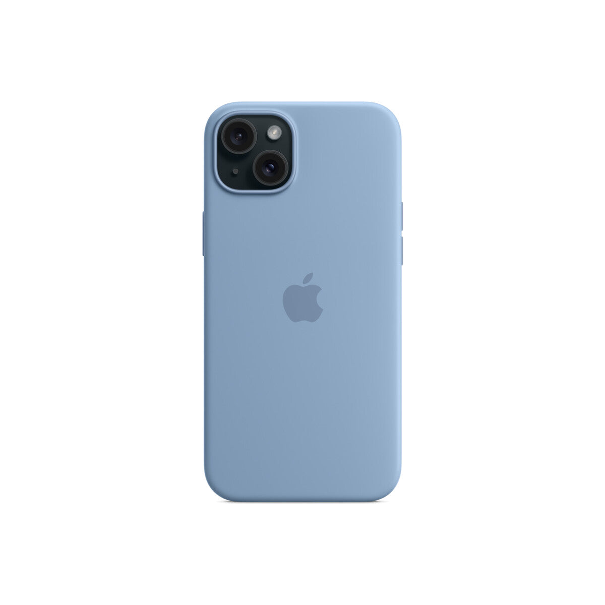 iPhone 15 Plus Silicone Case with MagSafe - Winter Blue