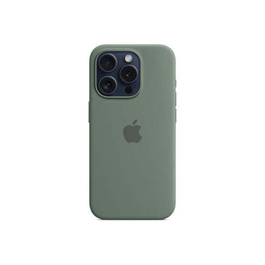 iPhone 15 Pro Silicone Case with MagSafe - Cypress