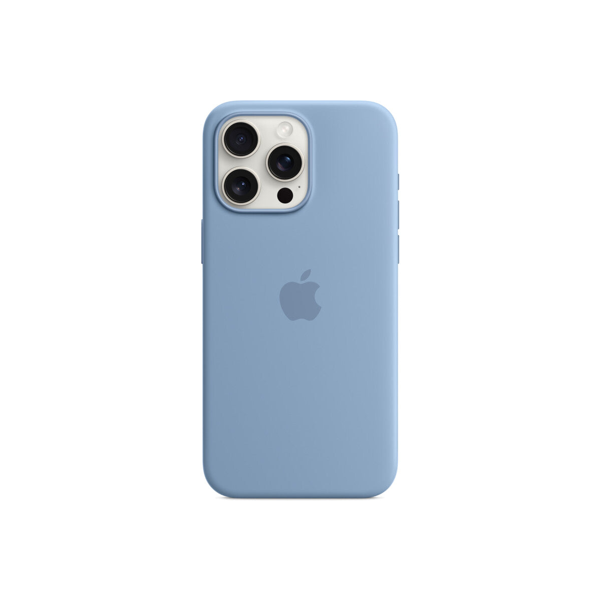 iPhone 15 Pro Max Silicone Case with MagSafe - Winter Blue