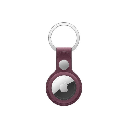 AirTag FineWoven Key Ring - Mulberry