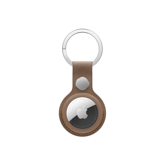 AirTag FineWoven Key Ring - Taupe