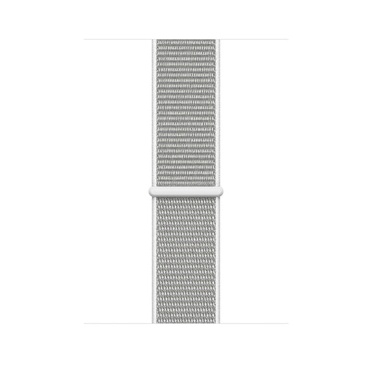 Apple Watch remienok 44mm prevliekací mušľovo biely