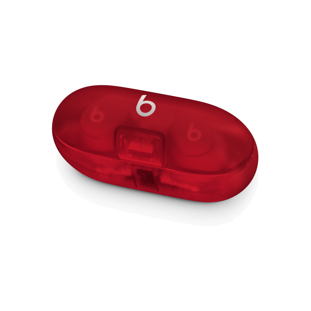 Bezdrôtové slúchadlá Beats Solo Buds – priehľadná červená