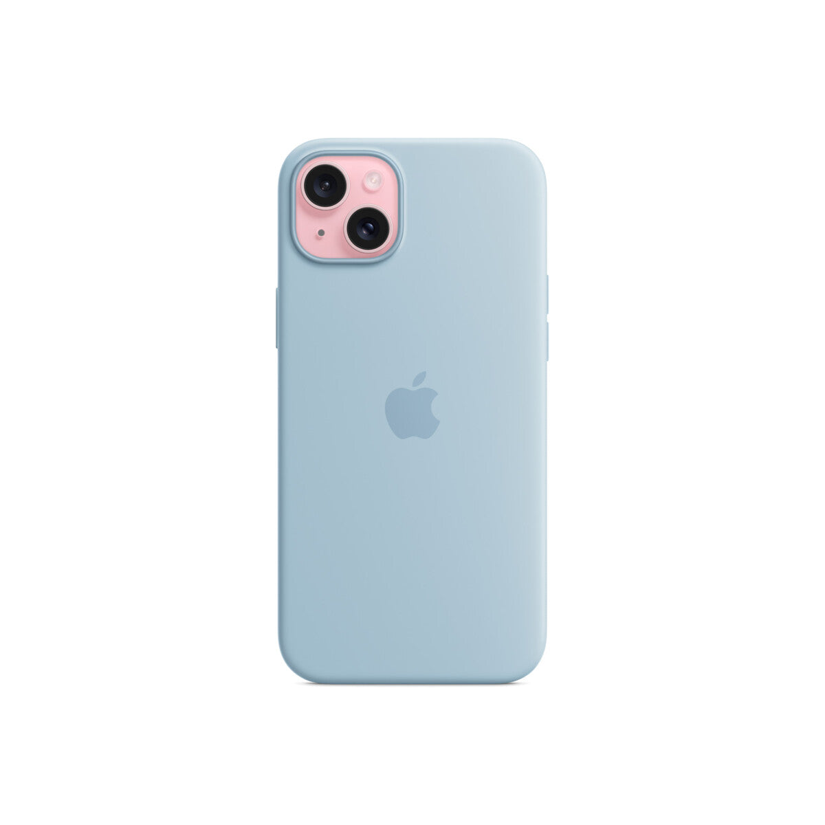 Apple iPhone 15 Plus Silikónový obal s MagSafe - Light Blue
