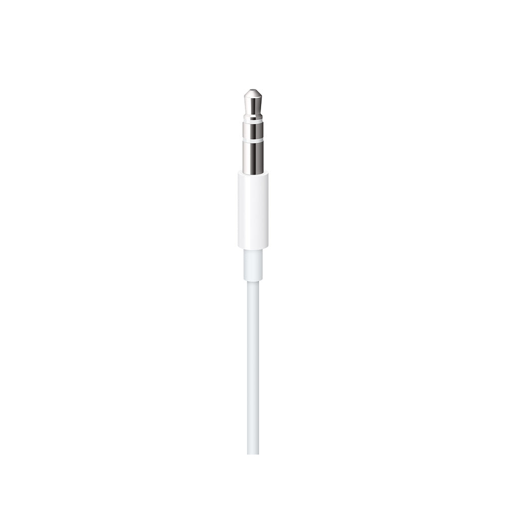 Zvukový kábel s konektorem Lightning a 3,5mm jackom (1,2m) - biely
