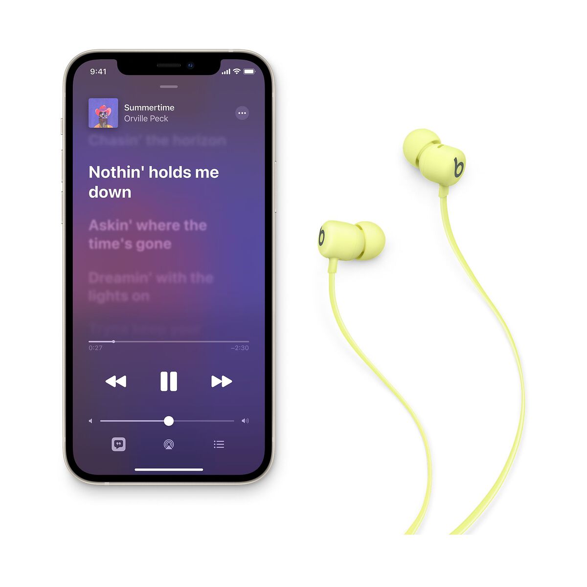 Beats Flex - All-Day Wireless Earphones - Yuzu Yellow
