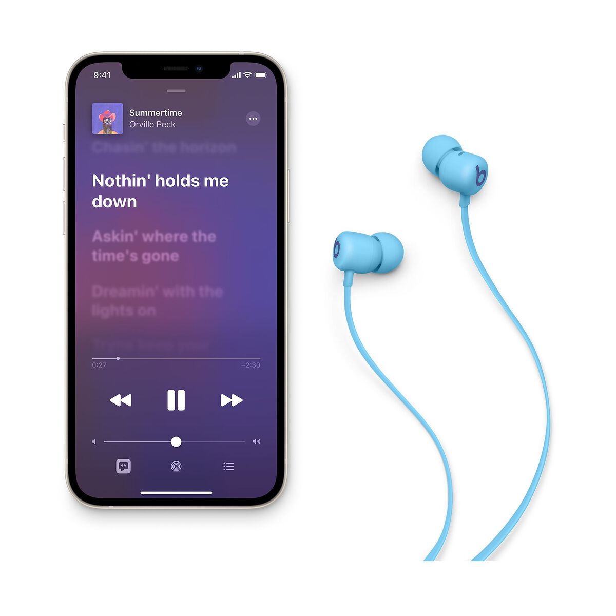 Beats Flex - All-Day Wireless Earphones - Flame Blue
