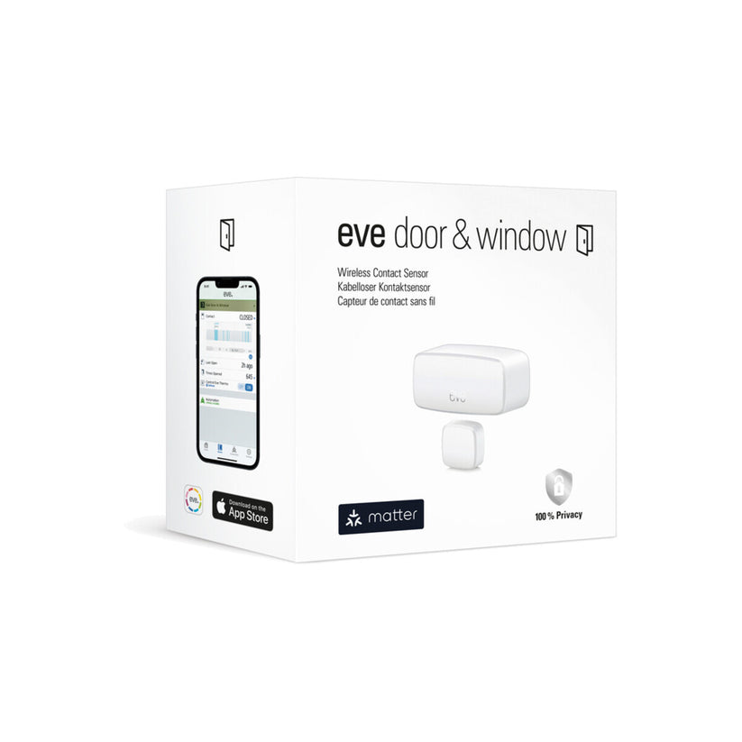 Eve Door & Window (Matter - compatible w Apple, Google & SmartThings)