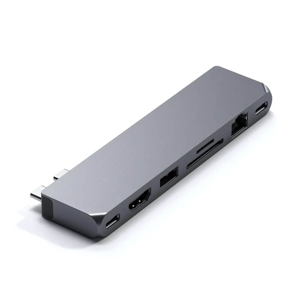 Satechi Pro Hub Max (1xUSB4,1x HDMI 4K 60Hz,1xUSB-A3.0,1x micro/SD,1xEthernet,1xUSB-C,1xAudio) - Space Grey