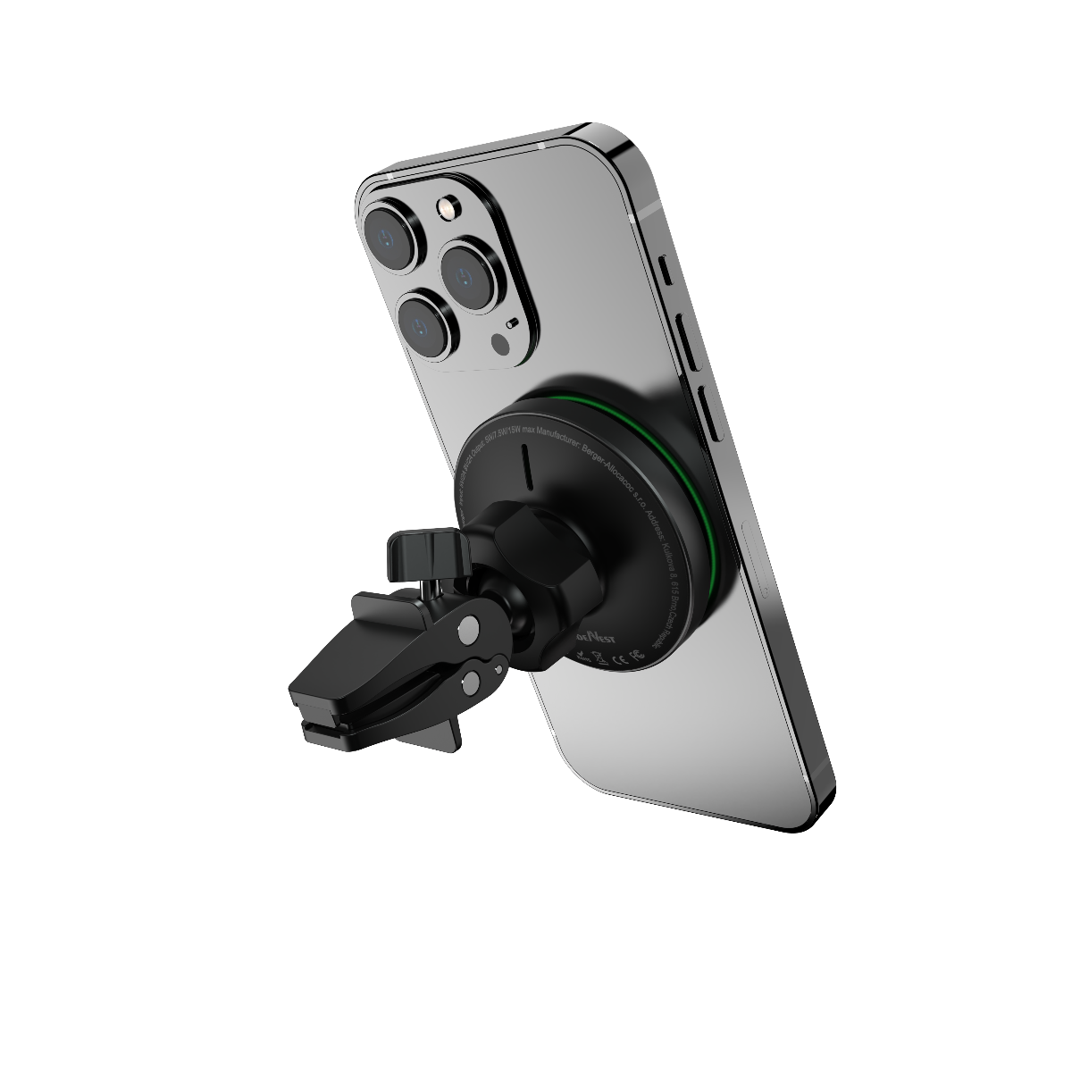 CubeNest Magnetic Wireless car charger S1C0
