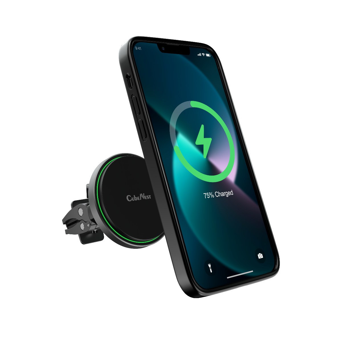 CubeNest Magnetic Wireless car charger S1C0