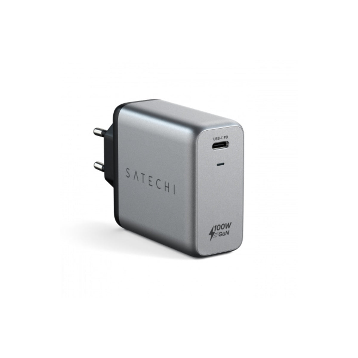 Satechi 100W USB-C PD Wall Charger Gallium Nitride (GaN) charging - Space Grey