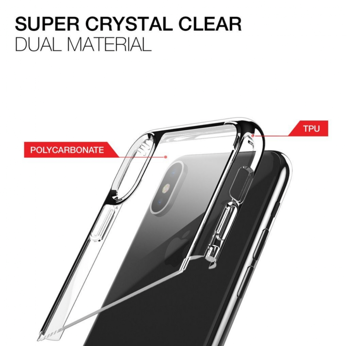InnocentMade Crystal Air iPhone Case - iPhone 8/7