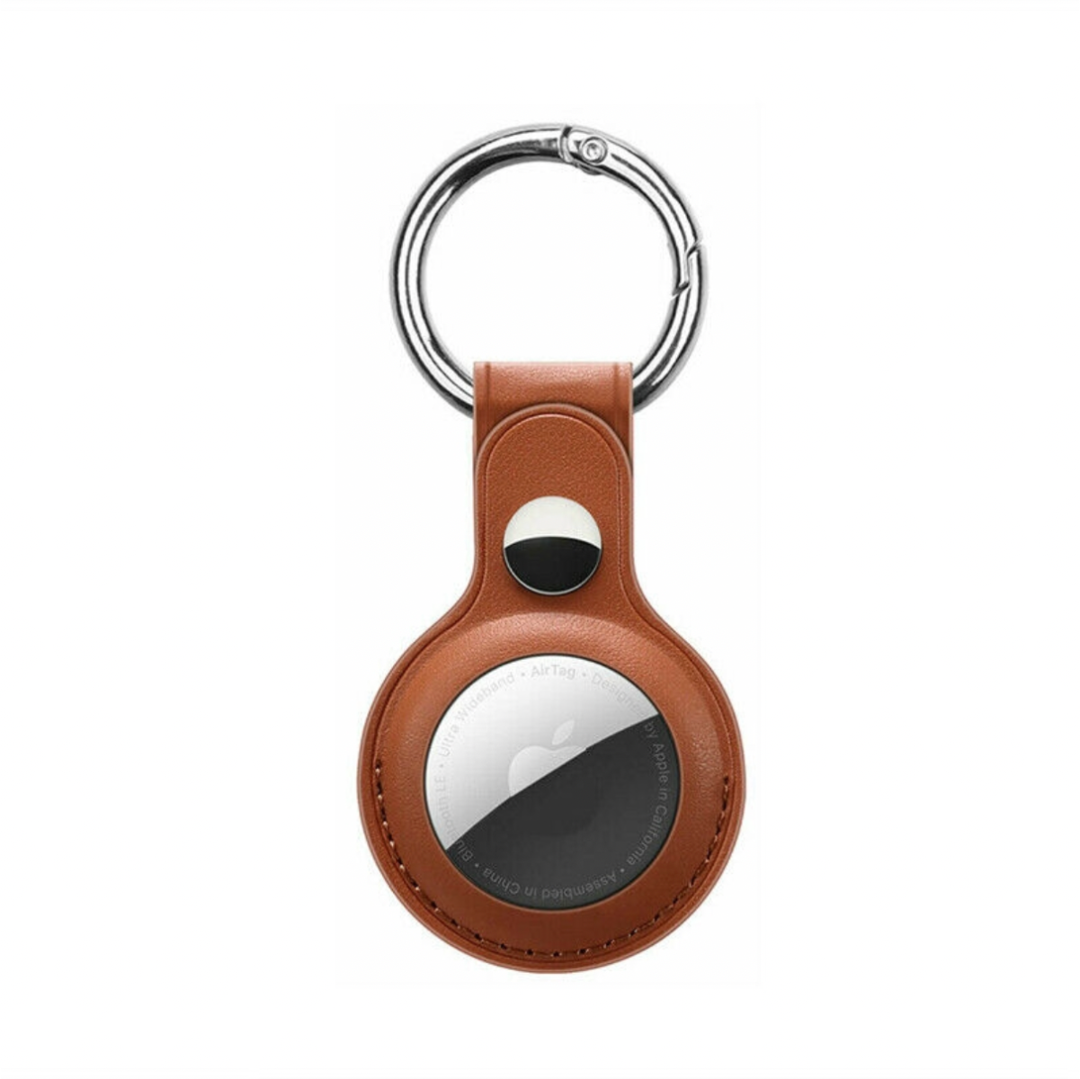 Innocent Leather ring for AirTag - Hnedý