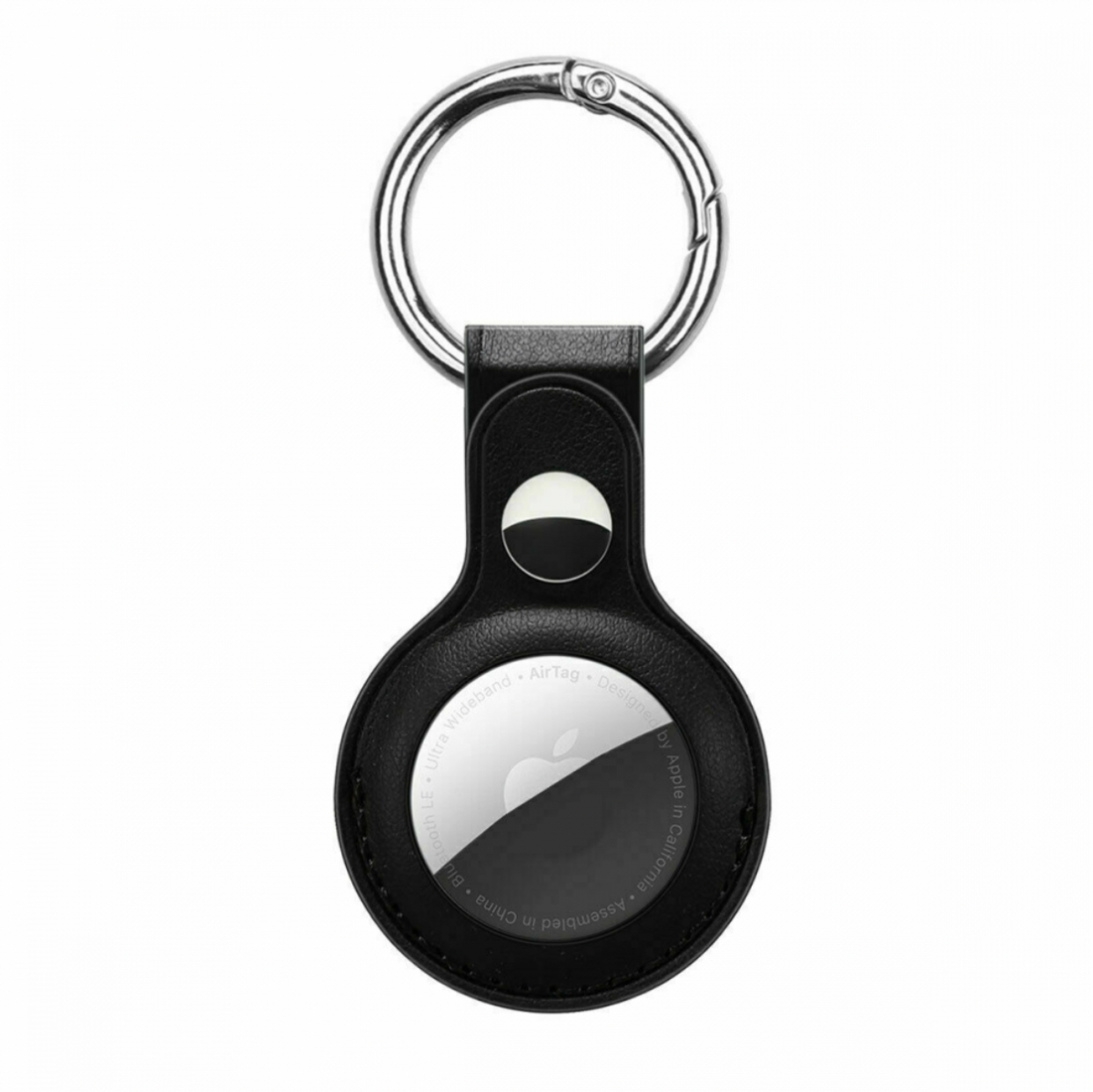Innocent Leather ring for AirTag - Čierny