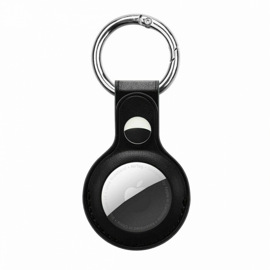 Innocent Leather ring for AirTag - Čierny