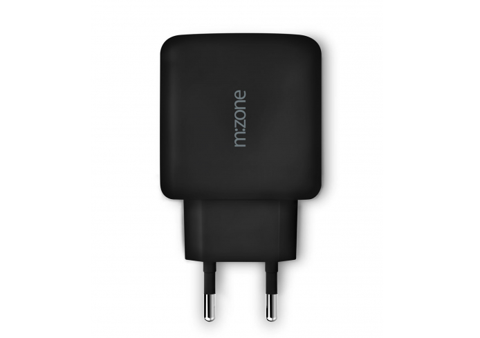 m:zone 18W nabíjačka s technológiou Quick Charge 3.0 - čierna