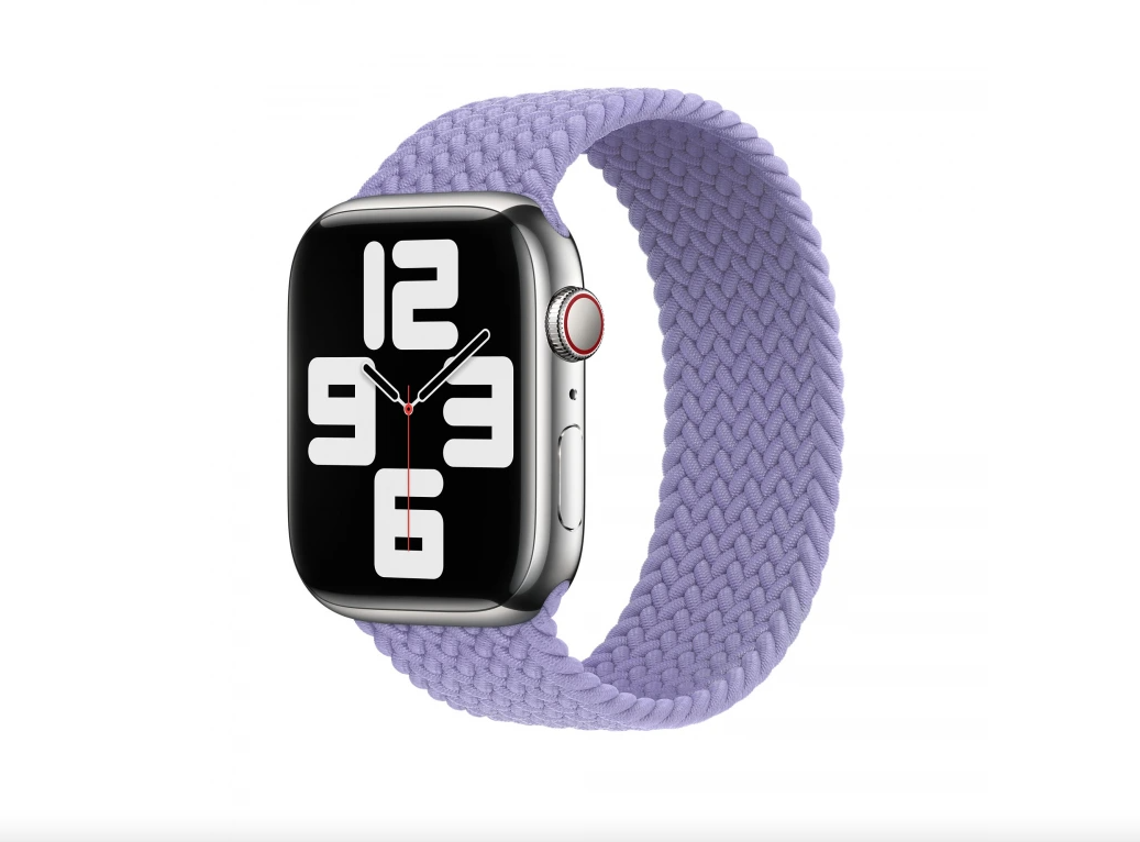 Innocent Braided Solo Loop remienok pre Apple Watch 38/40/40 mm – fialový – M