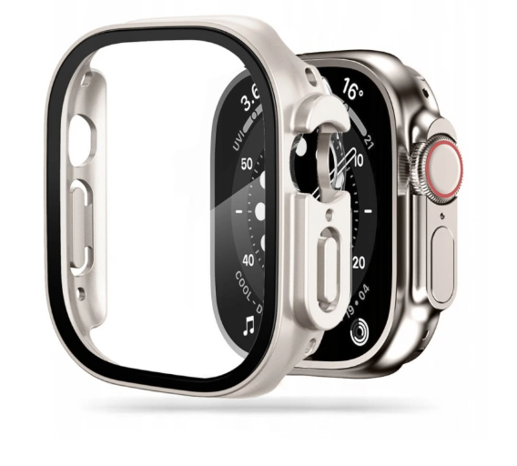 Innocent 360 ochranný obal pre Apple Watch Ultra 49mm Case - Titanium