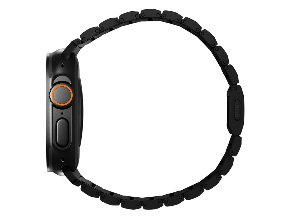Remienok na Apple Watch Innocent Titan Link 44/45/46/49 mm – čierny