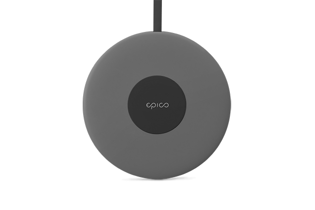 Epico SLIM WIRELESS PAD 10W/7,5W/5W - čierna
