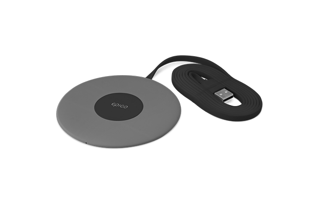 Epico SLIM WIRELESS PAD 10W/7,5W/5W - čierna