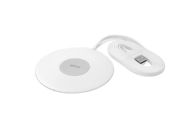 Epico Slim Wireless Pad 10W/7.5W/5W – biela