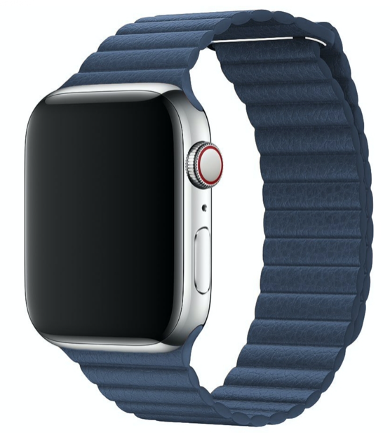 Innocent Leather Loop Band Apple Watch 38/40mm - Námornícka modrá