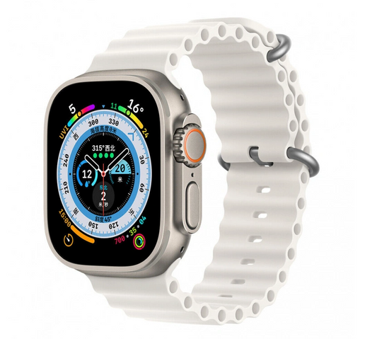 Innocent Ocean Silikonový remienok pre Apple Watch Ultra 49mm - Biela