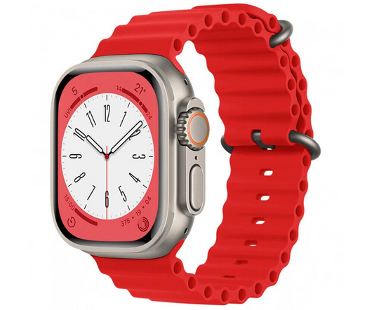 Innocent Ocean Silikonový remienok pre Apple Watch 38/40/41 mm - Červená
