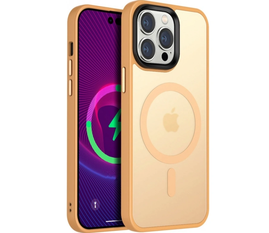 Innocent Dual Armor Pro Magnetické púzdro pre iPhone 14 Plus - Oranžová