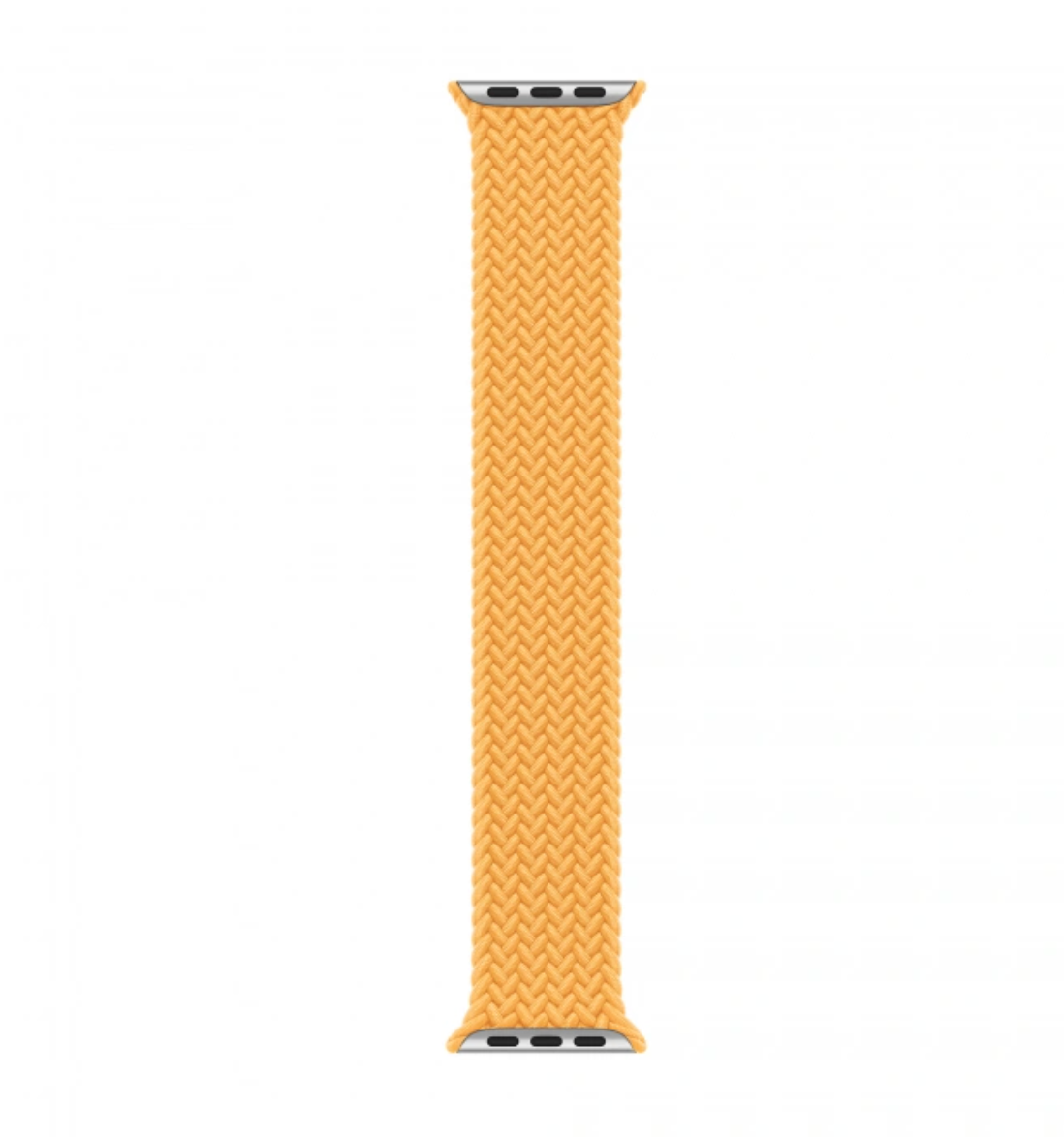 Innocent Braided Solo Loop remienok Apple Watch 42/44/45/49 mm - Žltá - M (160 mm)