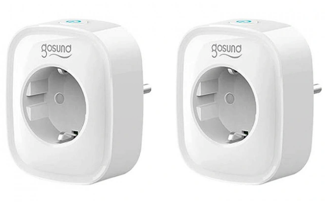 Gosund Smart Socket WiFi SP1 (2 Pack) E/F- Tuya