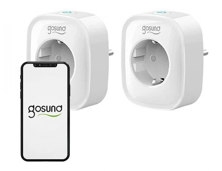 Gosund Smart Socket WiFi SP1 (2 Pack) E/F- Tuya
