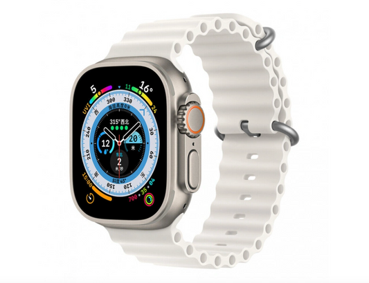 Innocent Ocean Silikónový remienok pre Apple Watch 38/40/41 mm - Biela
