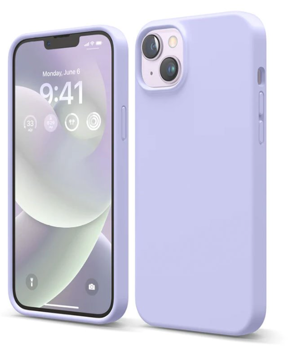 Elago Soft Silicone Case for iPhone 14 Plus Purple