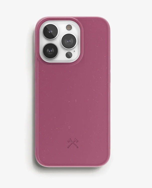 Woodcessories Bio Case Classic for iPhone 14 Plus Wine Red
