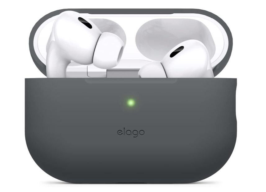 ELAGO Airpods PRO 2 Silicone case Dark Gray