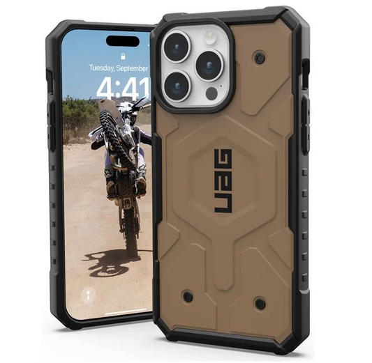 UAG Pathfinder MagSafe, dark earth - iPhone 15 Pro