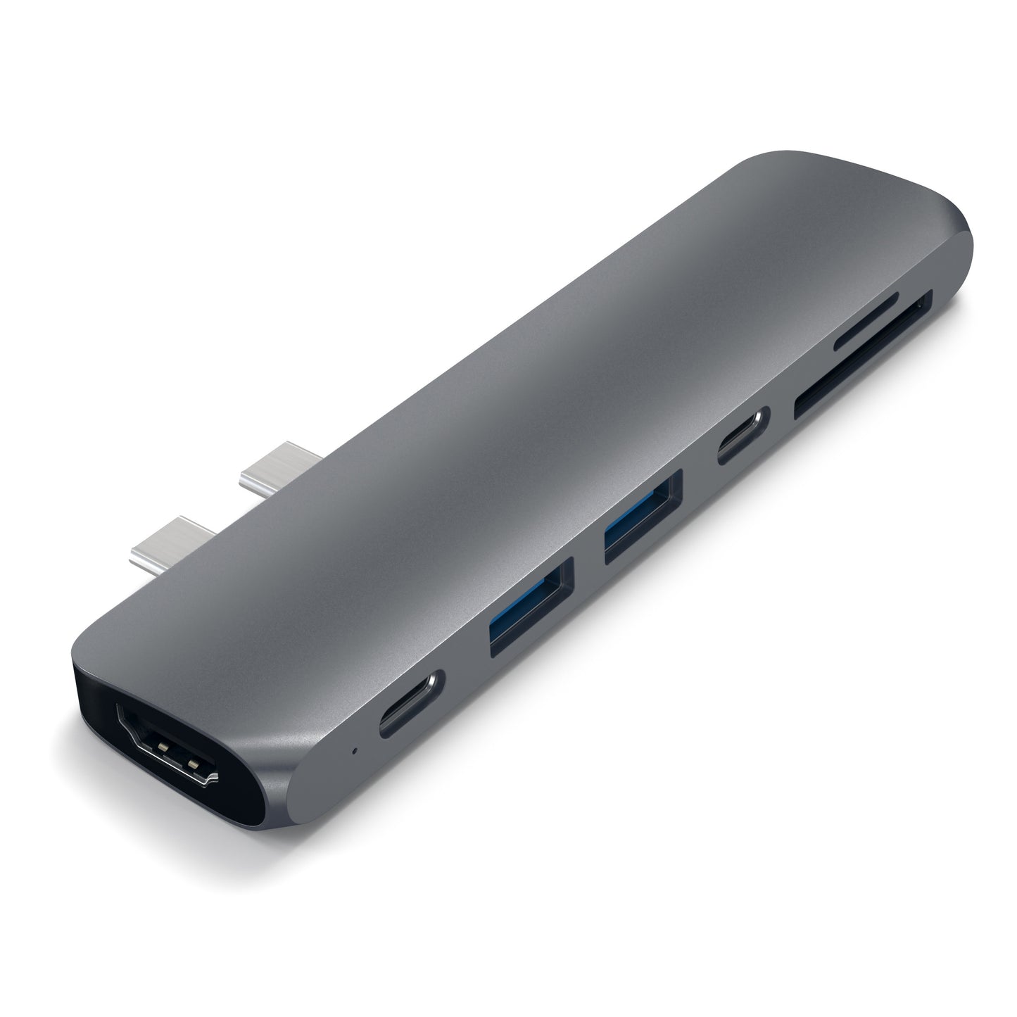 Satechi USB-C Hub s Thunderbolt 3 - kozmicko sivý