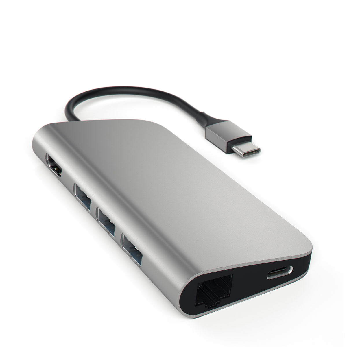 Satechi Type-C Multi-Port 4K Adaptér - vesmírne šedý