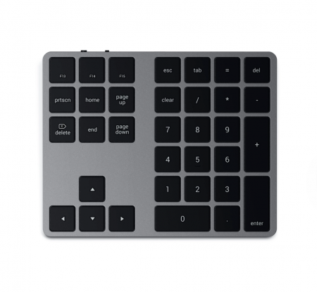 Satechi Aluminum Bluetooth Extended Keypad - Vesmírne šedá