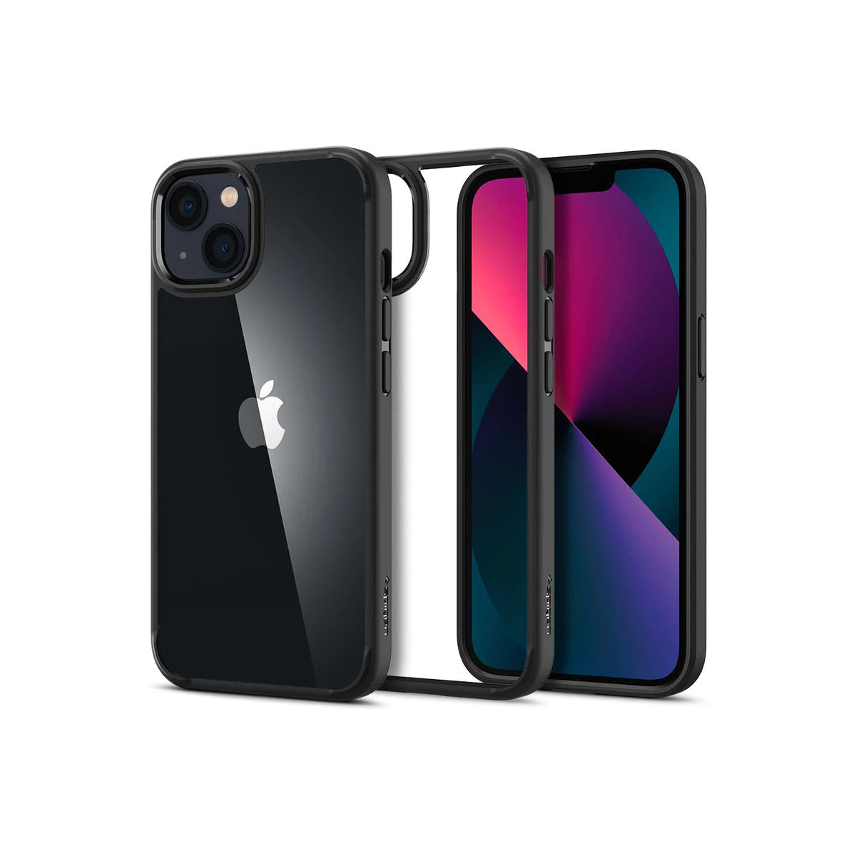 Spigen Crystal Hybrid for iPhone 13 Matte Black