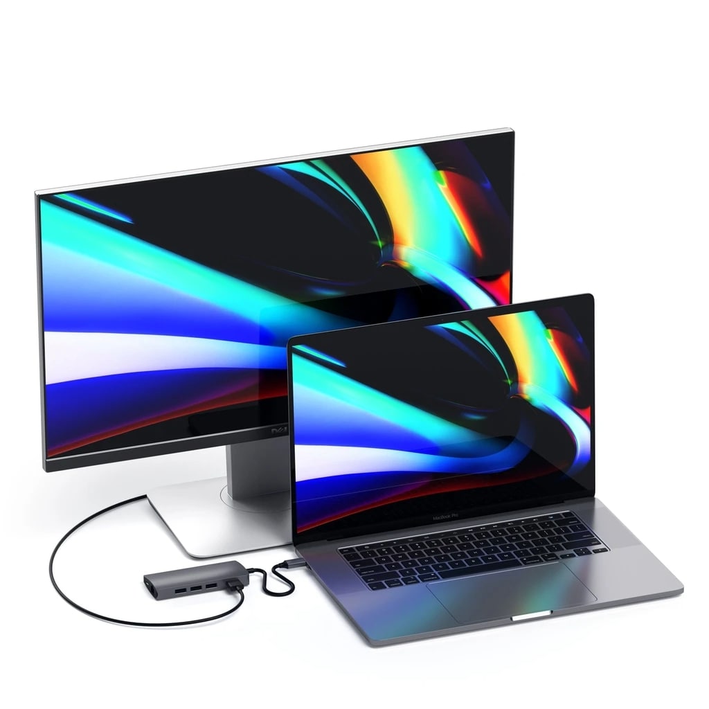 SATECHI Multi Port 4K Adap V2 Space Gray
