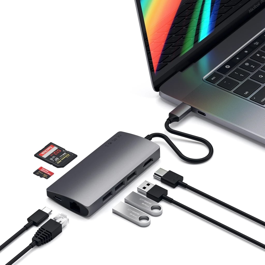 SATECHI Multi Port 4K Adap V2 Space Gray