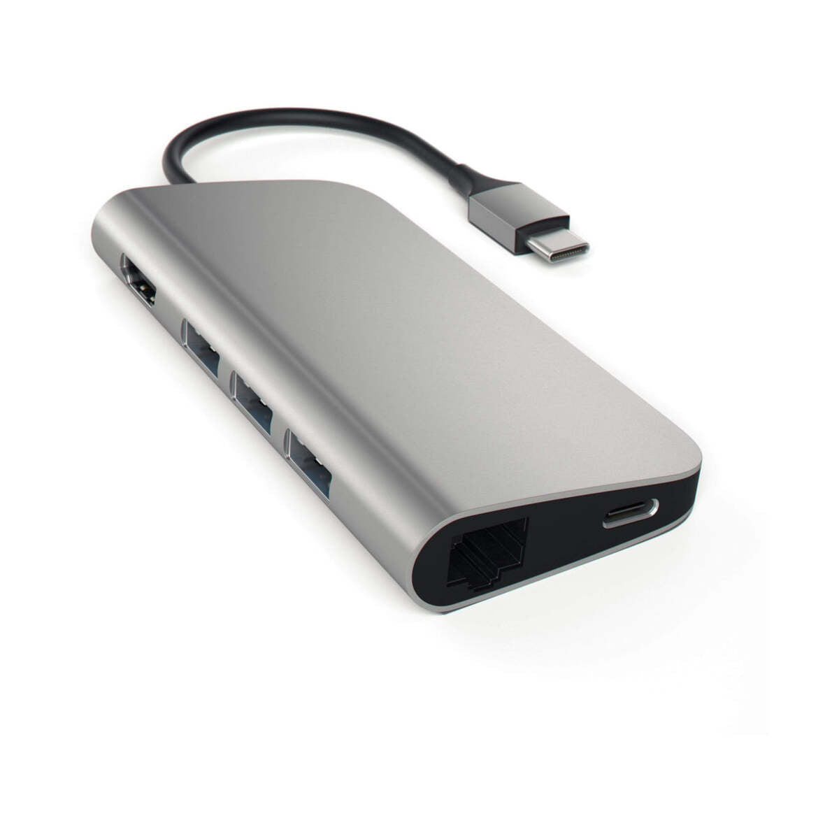Satechi Type-C Multi-Port 4K Adaptér - vesmírne šedý