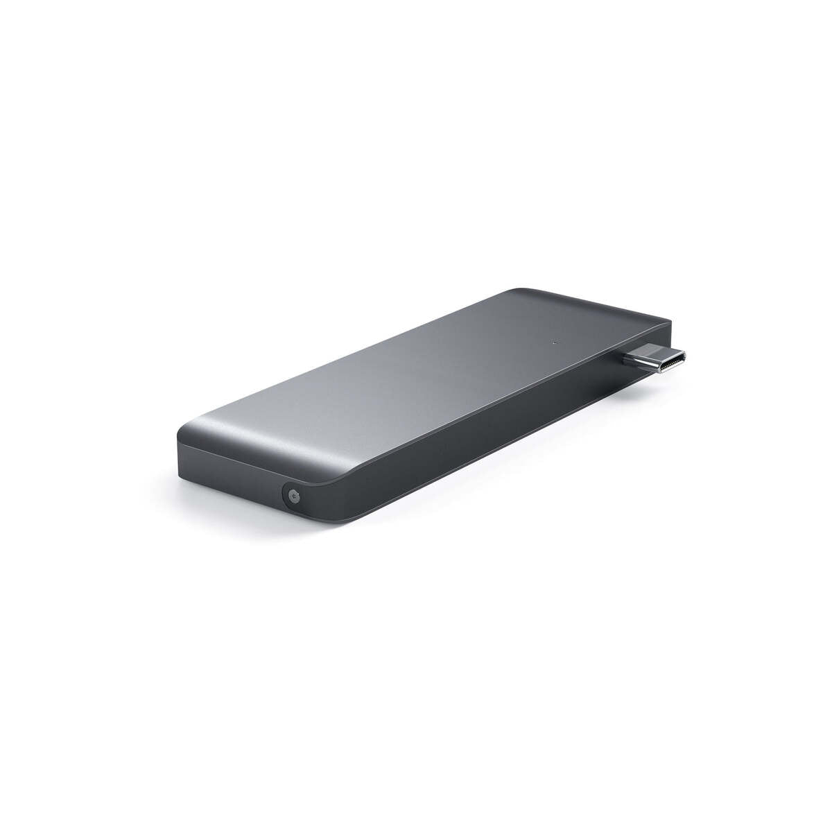 SATECHI USB-C PASS HUB s piatimi výstupmi - kozmicko sivý